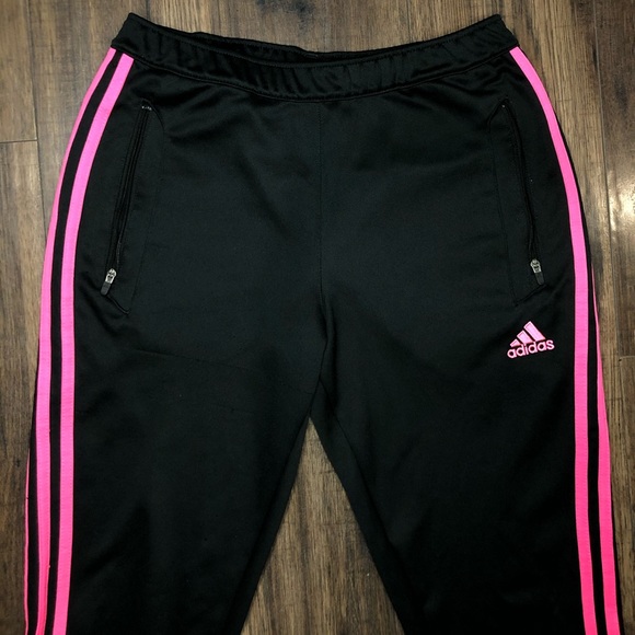 Adidas Climalite 3 Stripe Track Pants - Picture 2 of 6